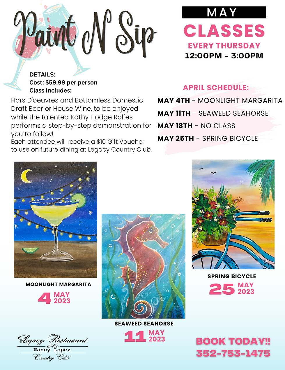 Paint & Sip Legacy Restaurant